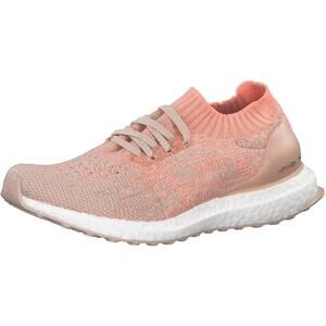 adidas Ultraboost Uncaged Womens Running Trainers Sneakers Pink/Beige Knit Sz 9